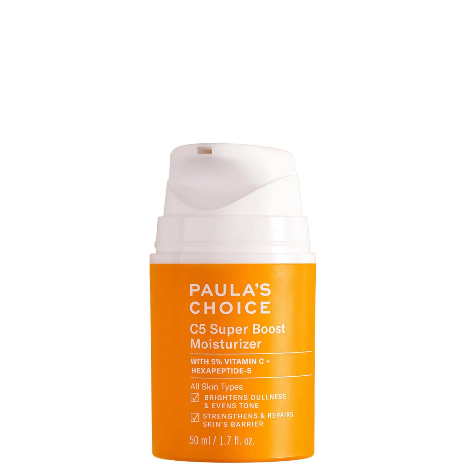 Мультиактивная сыворотка-крем с витамином С и пептидами Paula's Choice C5 Super Boost Mousturizer, 50 мл